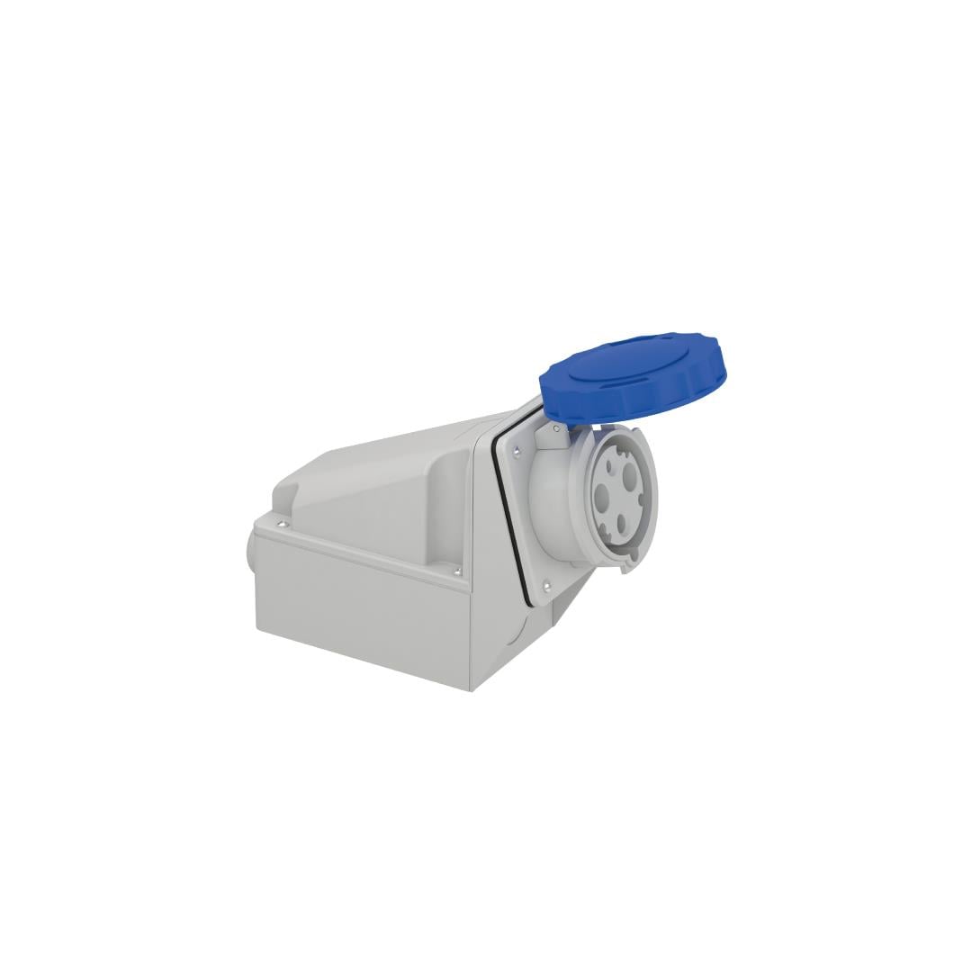 SCHNEIDER - 3x63A, monofaze, 2P+T, IP67, VİDALI, Duvar Prizi 