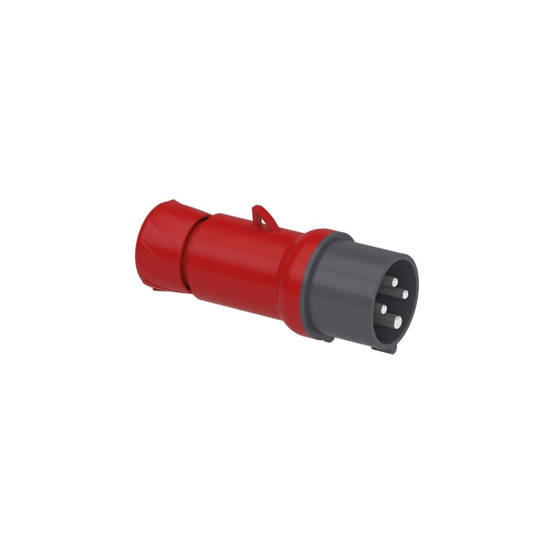 SCHNEIDER - 4x16A, trifaze, 3P+T, IP44, VİDALI BAĞLANTI, Düz Fiş 