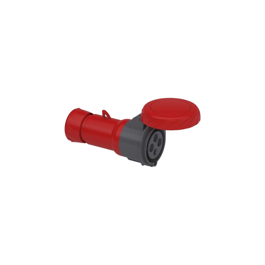 SCHNEIDER - 4x32A, trifaze, 3P+T, IP67, VİDALI Uzatma Prizi  