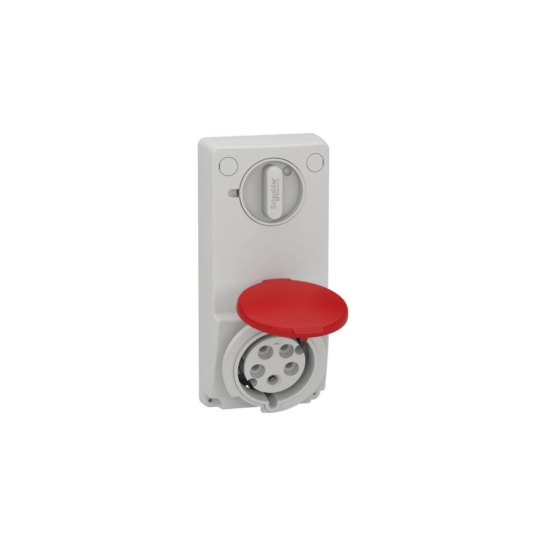 SCHNEIDER - 5 x 32, trifaze, 3P+N+T IP44 Makina Prizi