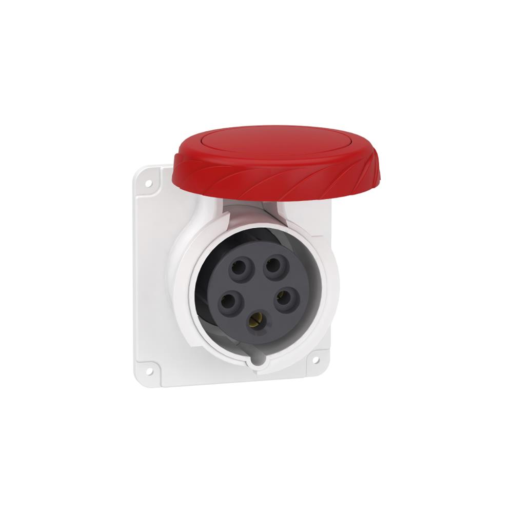 SCHNEIDER - 5x16A, trifaze, 3P+N+T, IP67, VİDALI, Düz Makine Prizi 