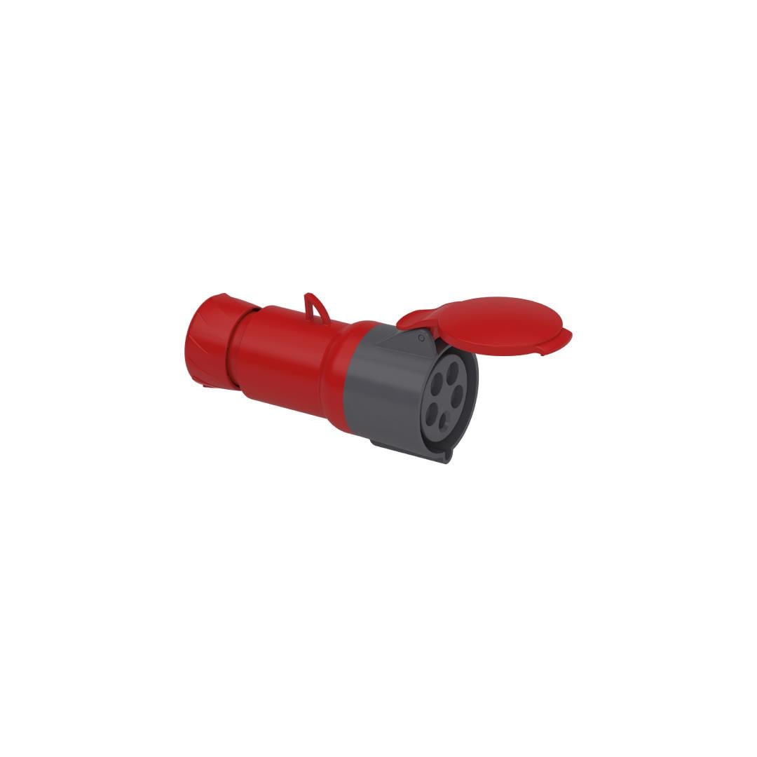 SCHNEIDER - 5x32A, trifaze, 3P+N+T, IP44, VİDALI, Uzatma Prizi 