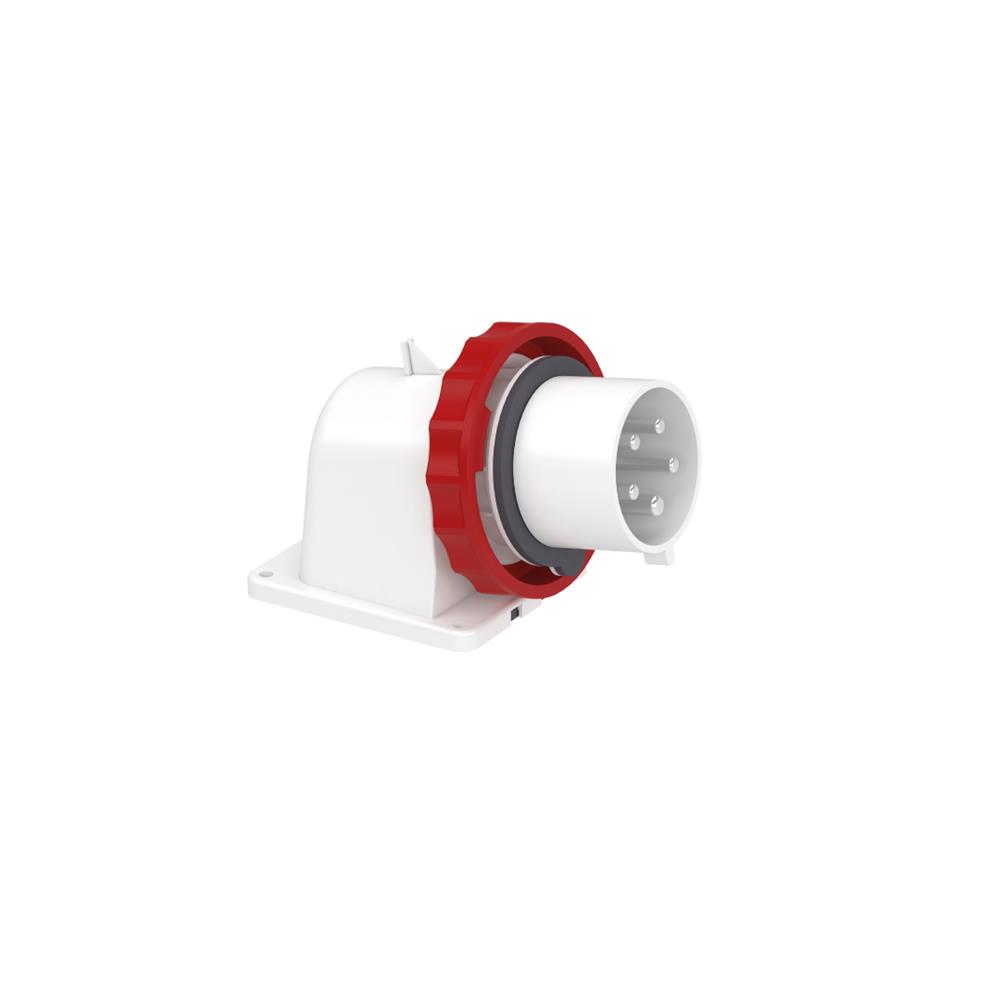 SCHNEIDER - 5x32A, trifaze, 3P+N+T, IP67, VİDALI, Eğik Makine Fişi 