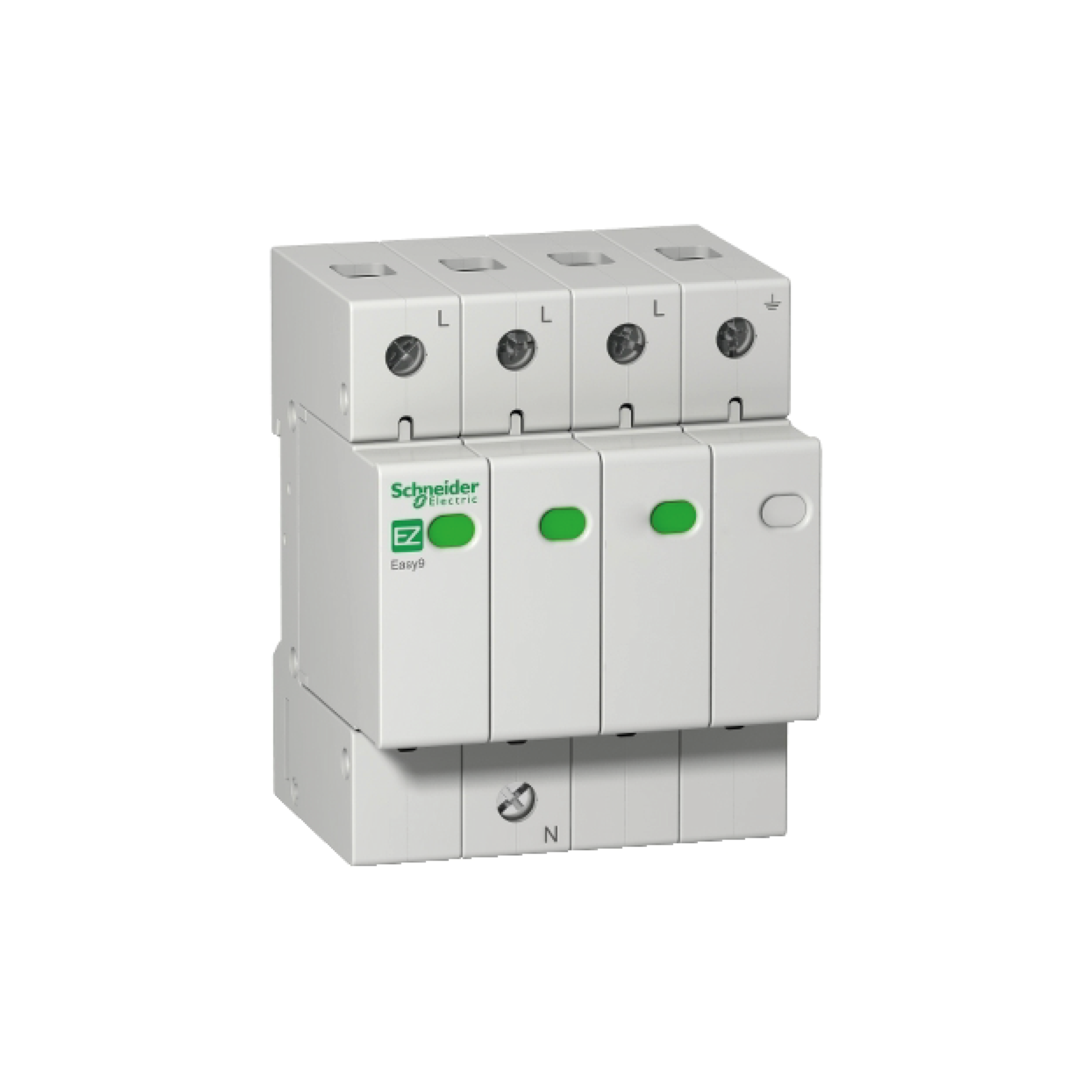 SCHNEIDER - Easy9 Parafudr T2 3P-N  45KA 400V