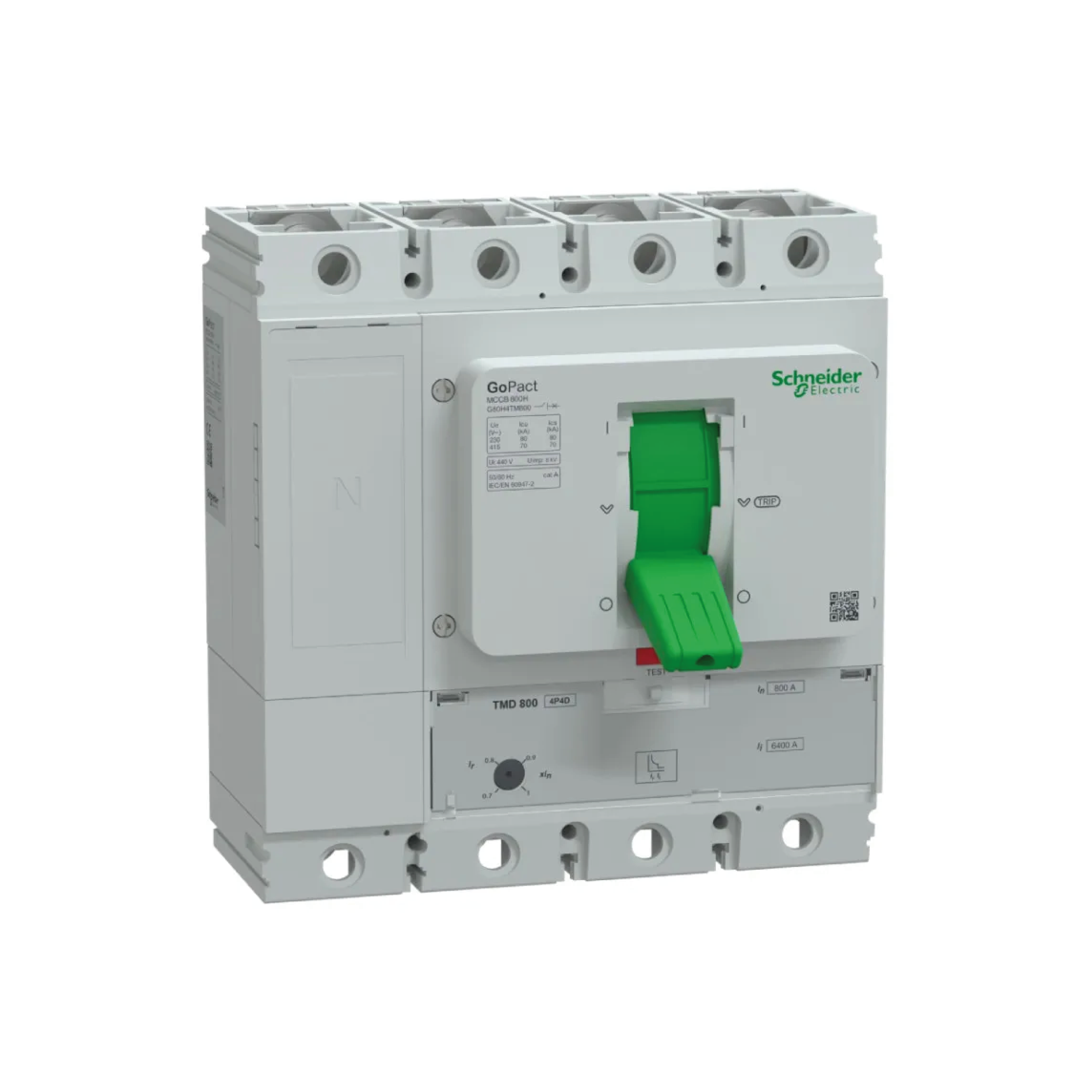 SCHNEIDER - GOMCCB 800N 4P4D 800A Elektronik