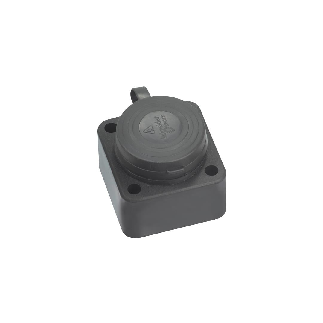 SCHNEIDER - Monofaze, 1*16A Kauçuk Duvar Prizi 
