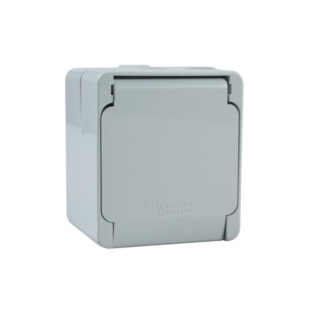 SCHNEIDER - NEMLIYER RJ11 TELEFON PRIZ GRI