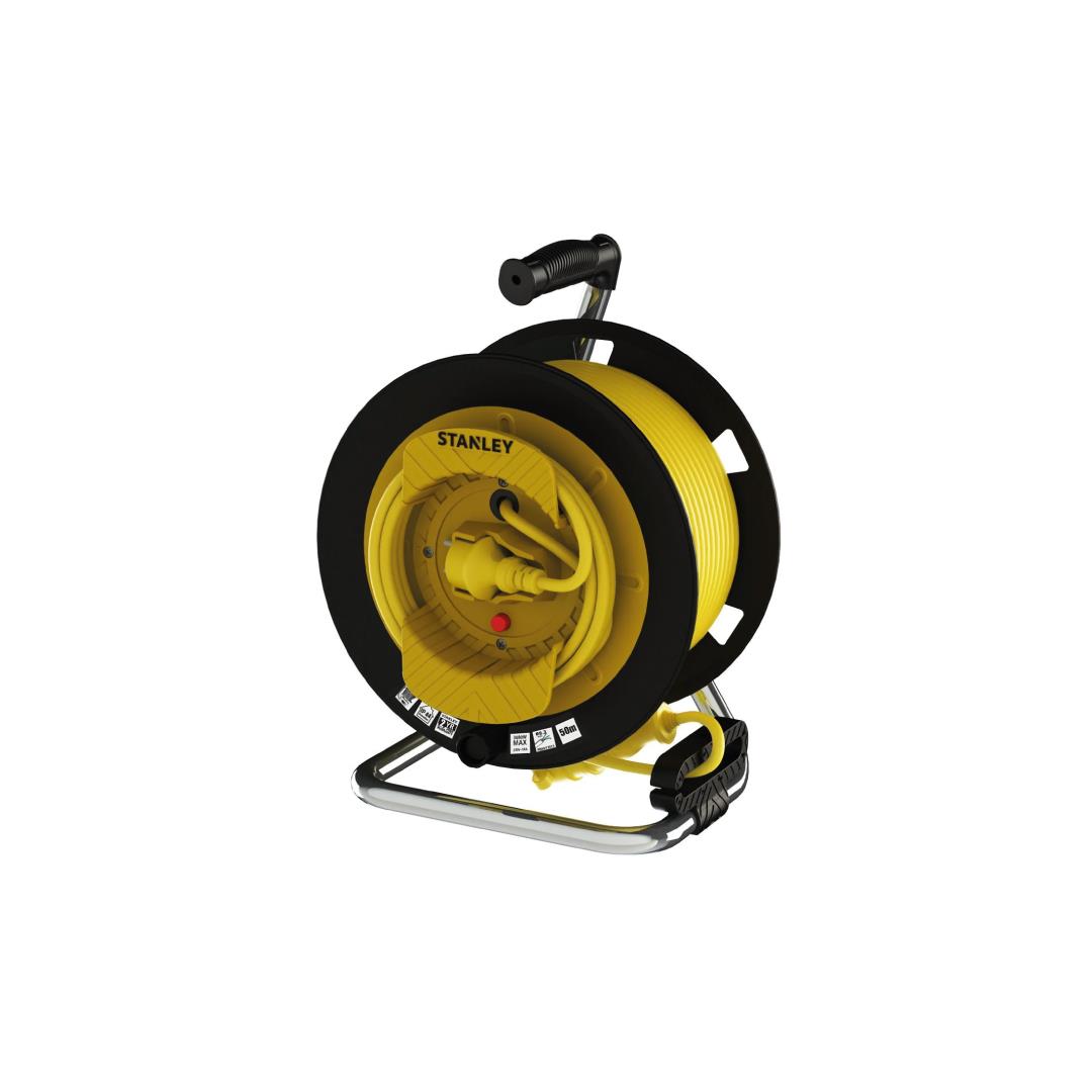 Stanley ST-G Serisi IP44 1 Soketli 25+2 Metre Makaralı Kablo