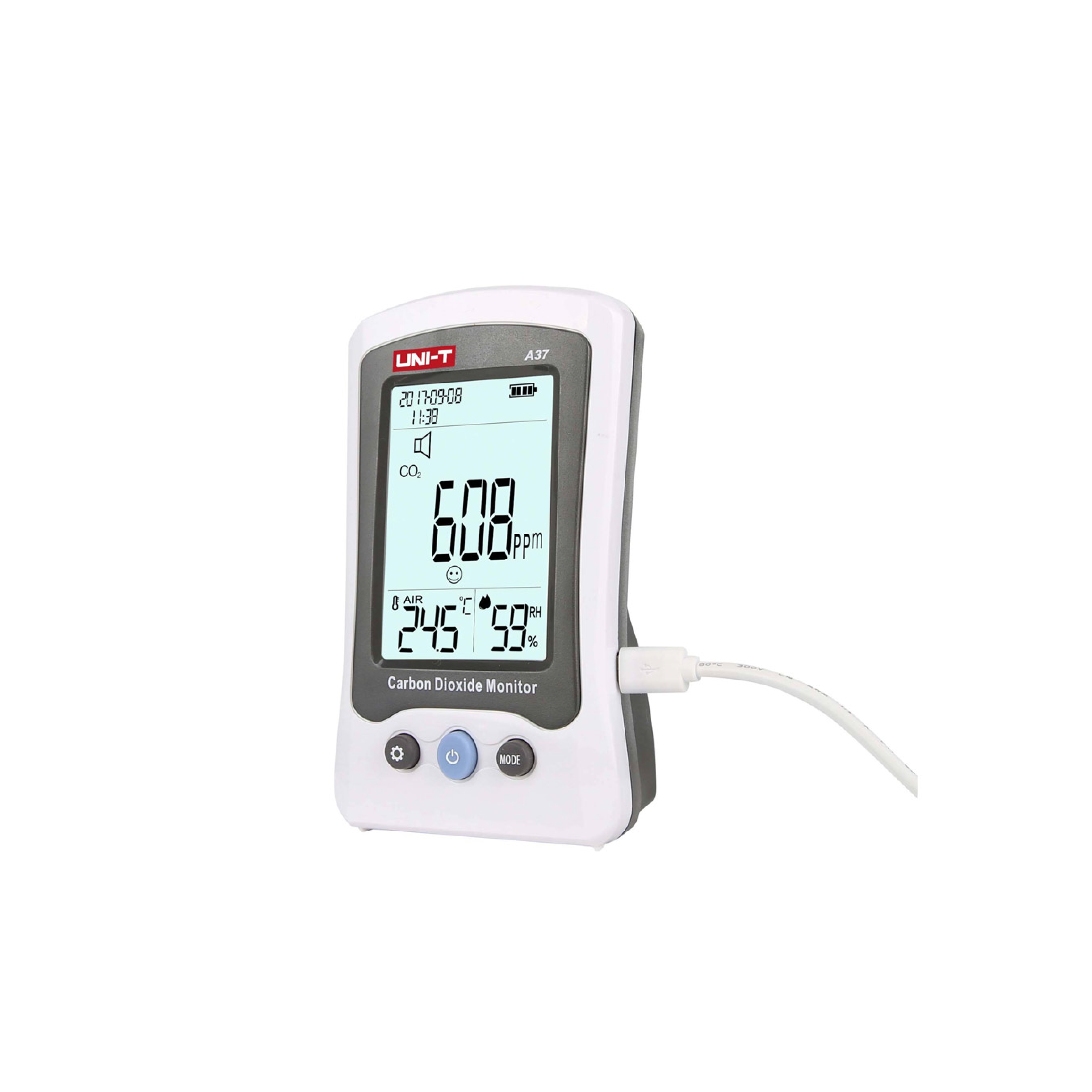 UNI-T UNİT A37 Dijital Karbondioksit Dedektör