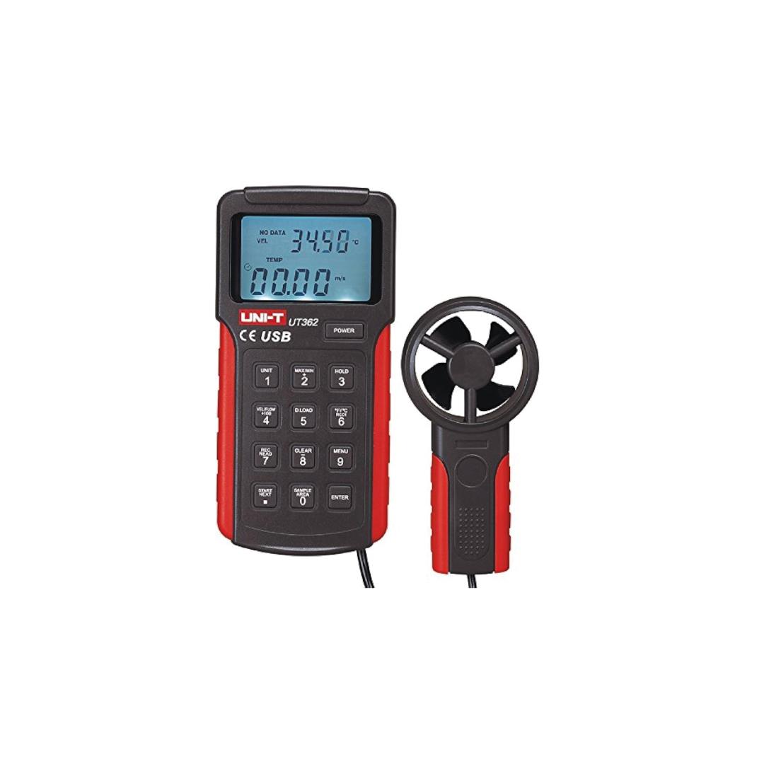 UNI-T UNİT UT362 Dijital Rüzgar Hızı Ölçer Anemometre