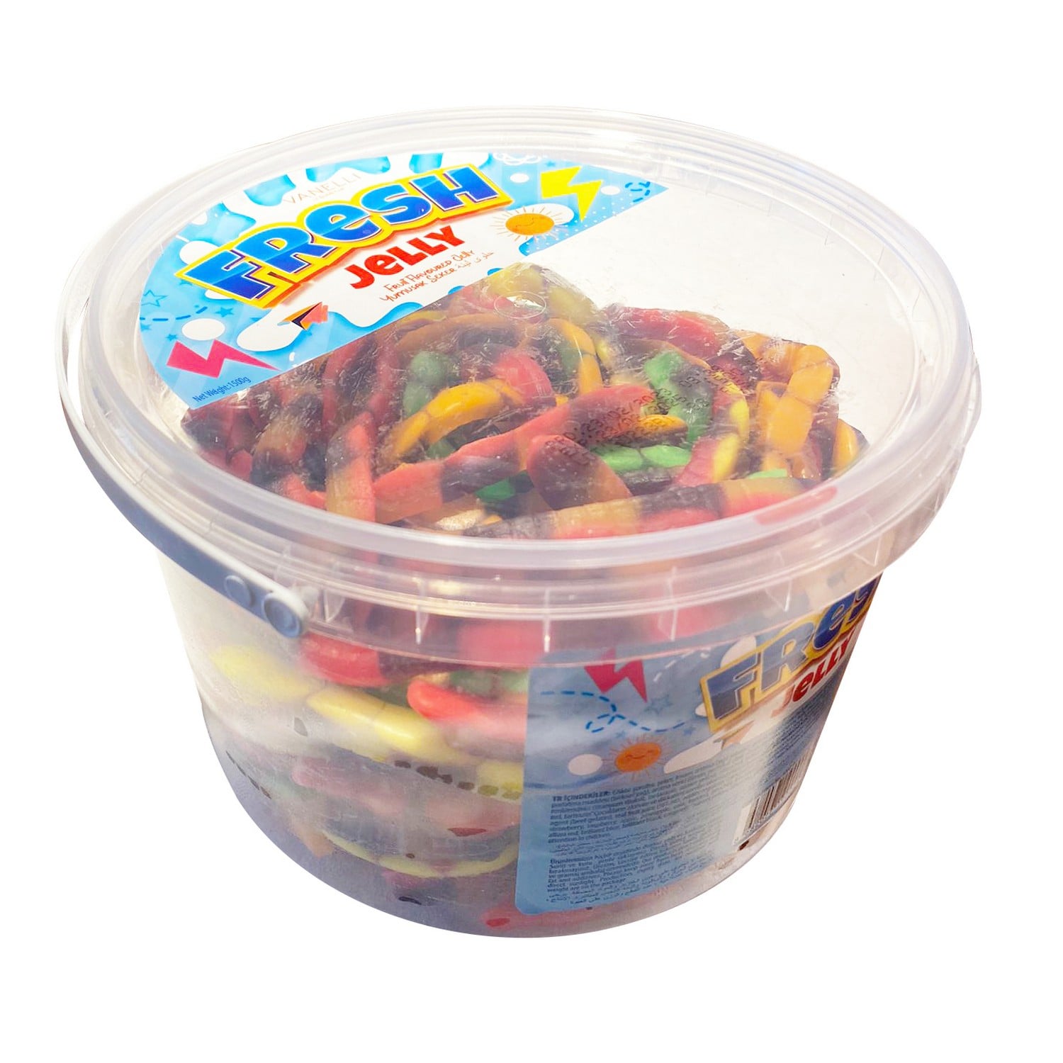 FRESH JELLY Meyve Sulu Jel Şekerleme - Kase