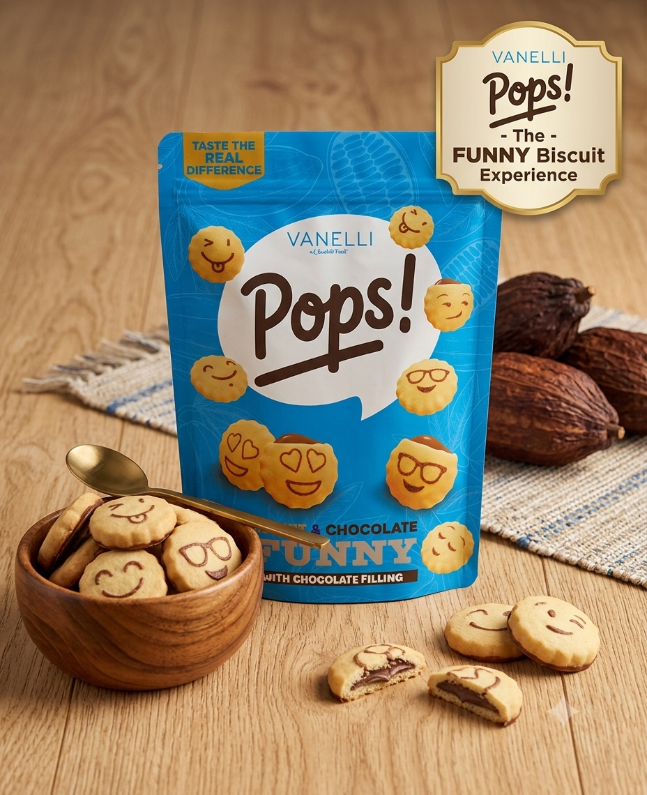 VANELLI Pops! Funny Chocolate 100g