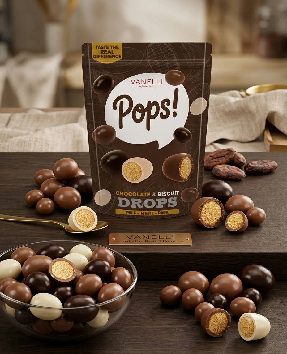 VANELLI Pops! Drops Bicuit Mix 100gr