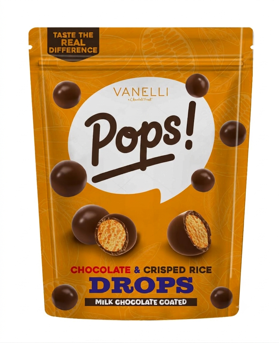 VANELLI Pops! Drops Crispy Rice 100gr