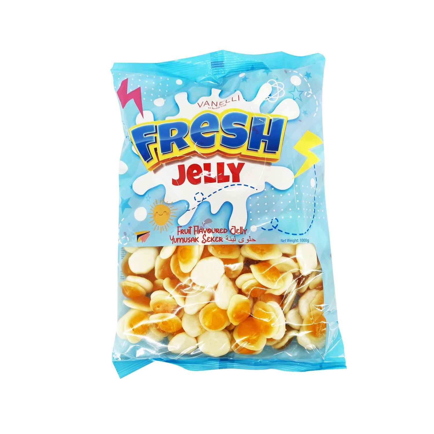 FRESH jELLY Meyve Sulu Jel Şekerleme - 1 KG