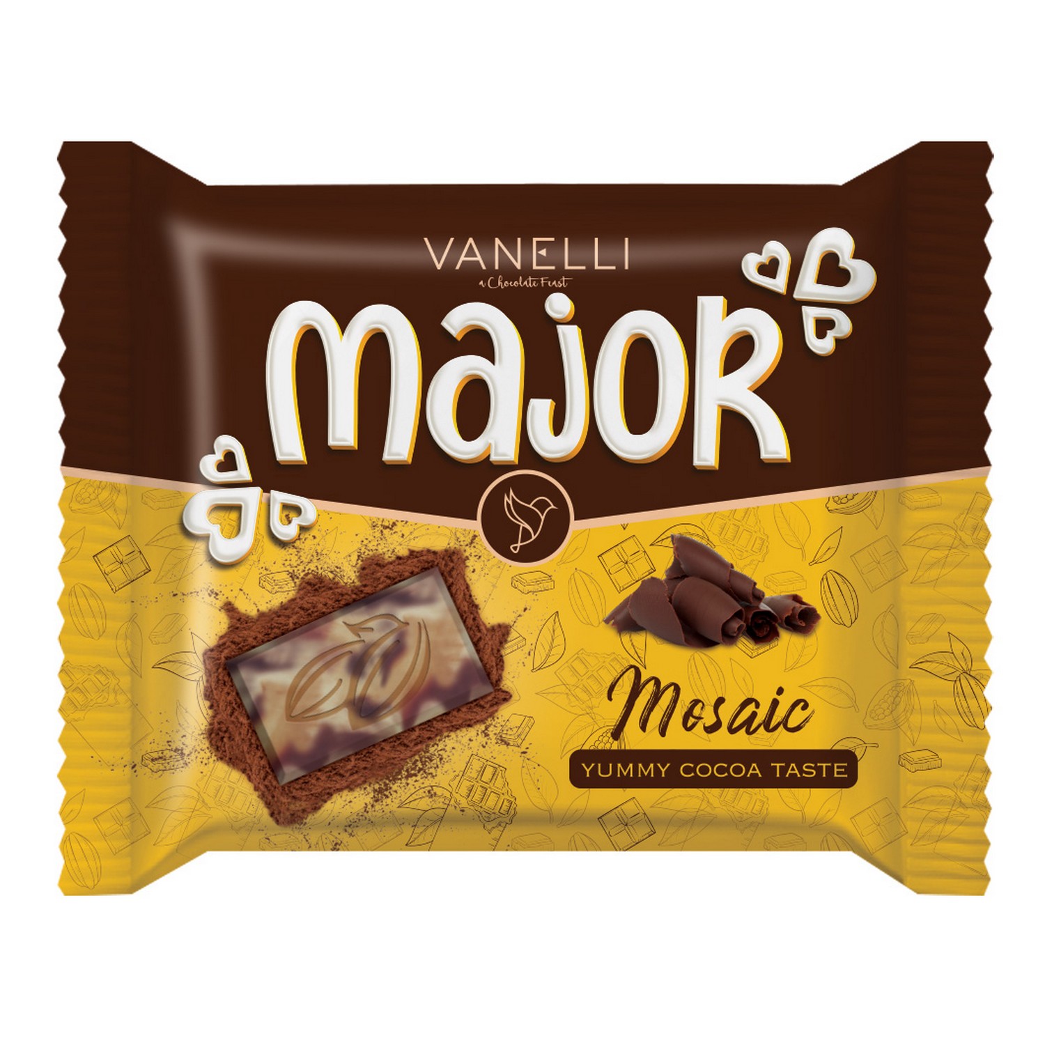 MAJOR Mozaik Krema Dolgulu Sütlü Tablet(1 KUTU)