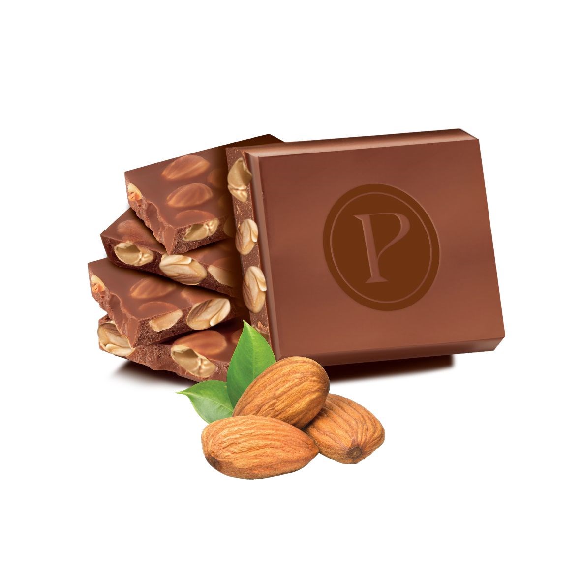 PICASSO Milk Chocolate with Whole Almond 100 GR