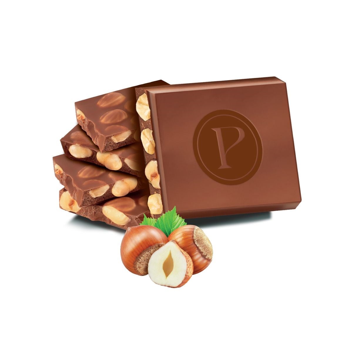 PICASSO Milk Chocolate with Whole Hazelnut 100 GR