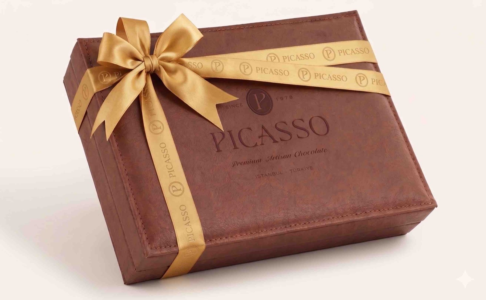 PICASSO Deri Kutu Hediyelik Çikolata - 310 GR