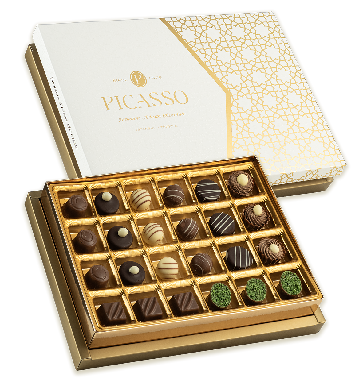 PICASSO Pralines Assorted Chocolate - White