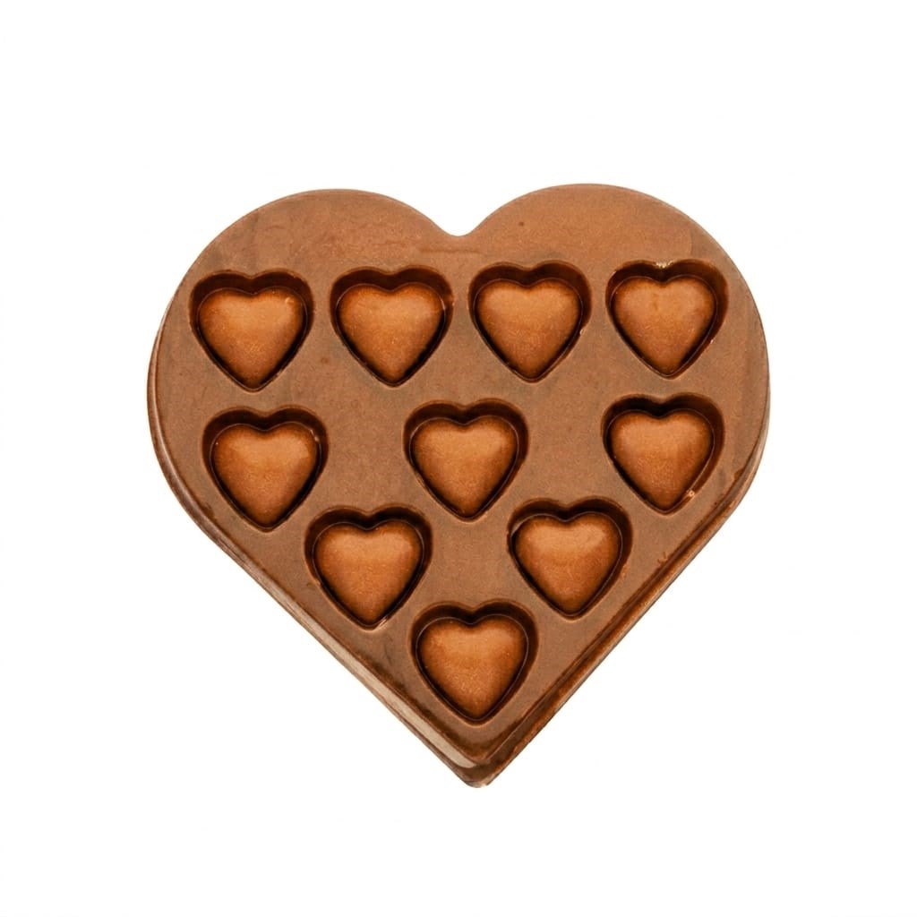 Picasso Hazelnut Cream Milk Chocolate Hearts 125g
