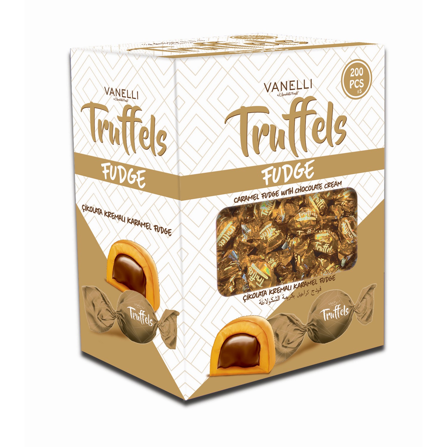 TRUFFELS FUDGE with milk