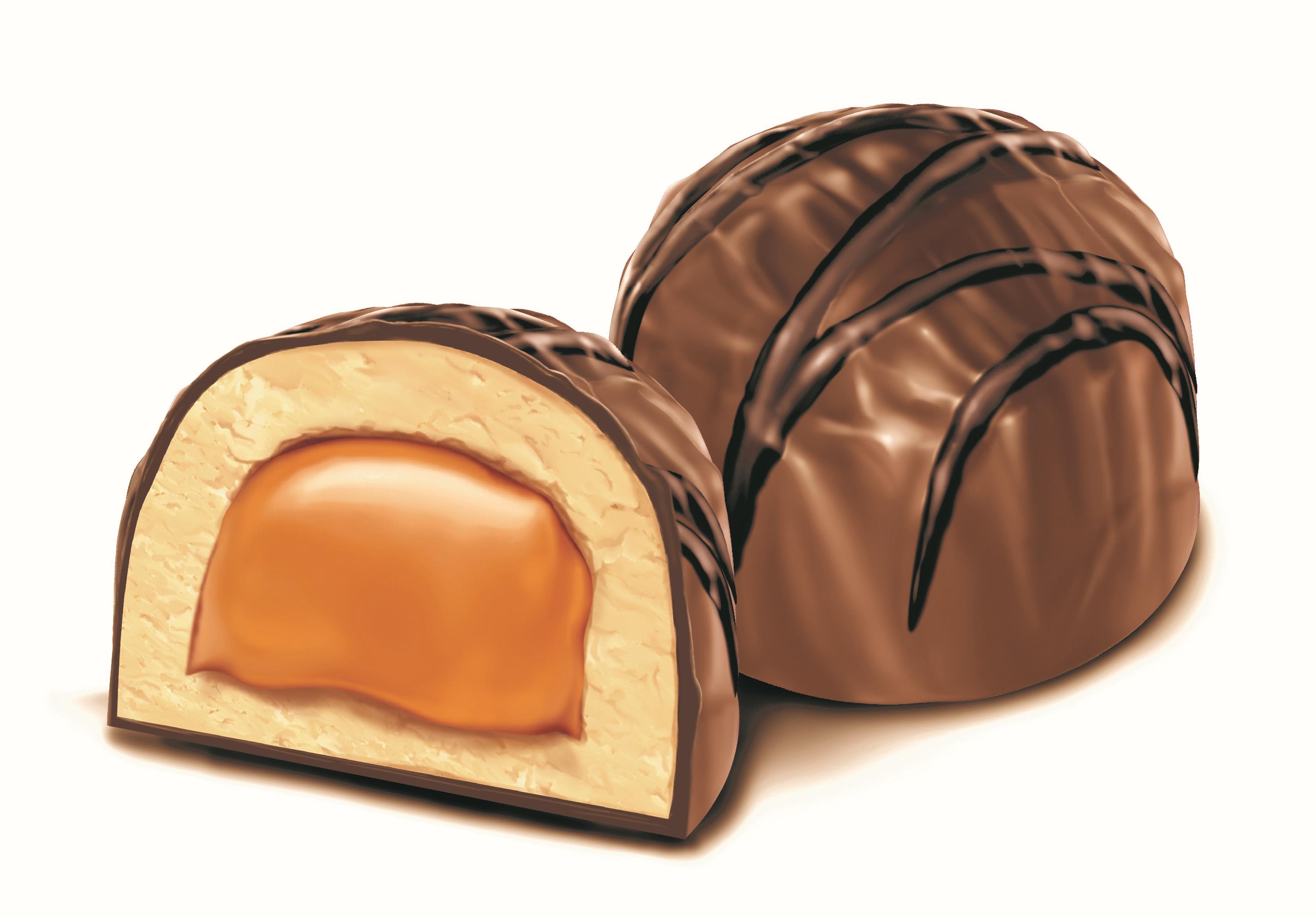 TRUFFELS FONDANT milk chocolate with fondant and caramel