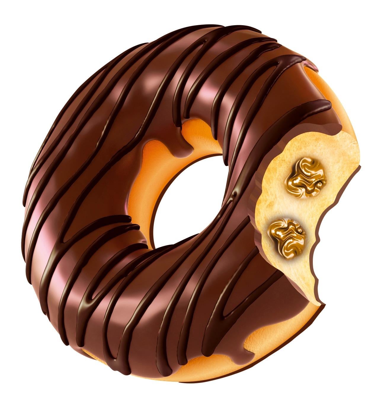 VANELLI DONUT Kakao Kaplamalı Karamel Soslu Kek 35GR(1 KUTU)