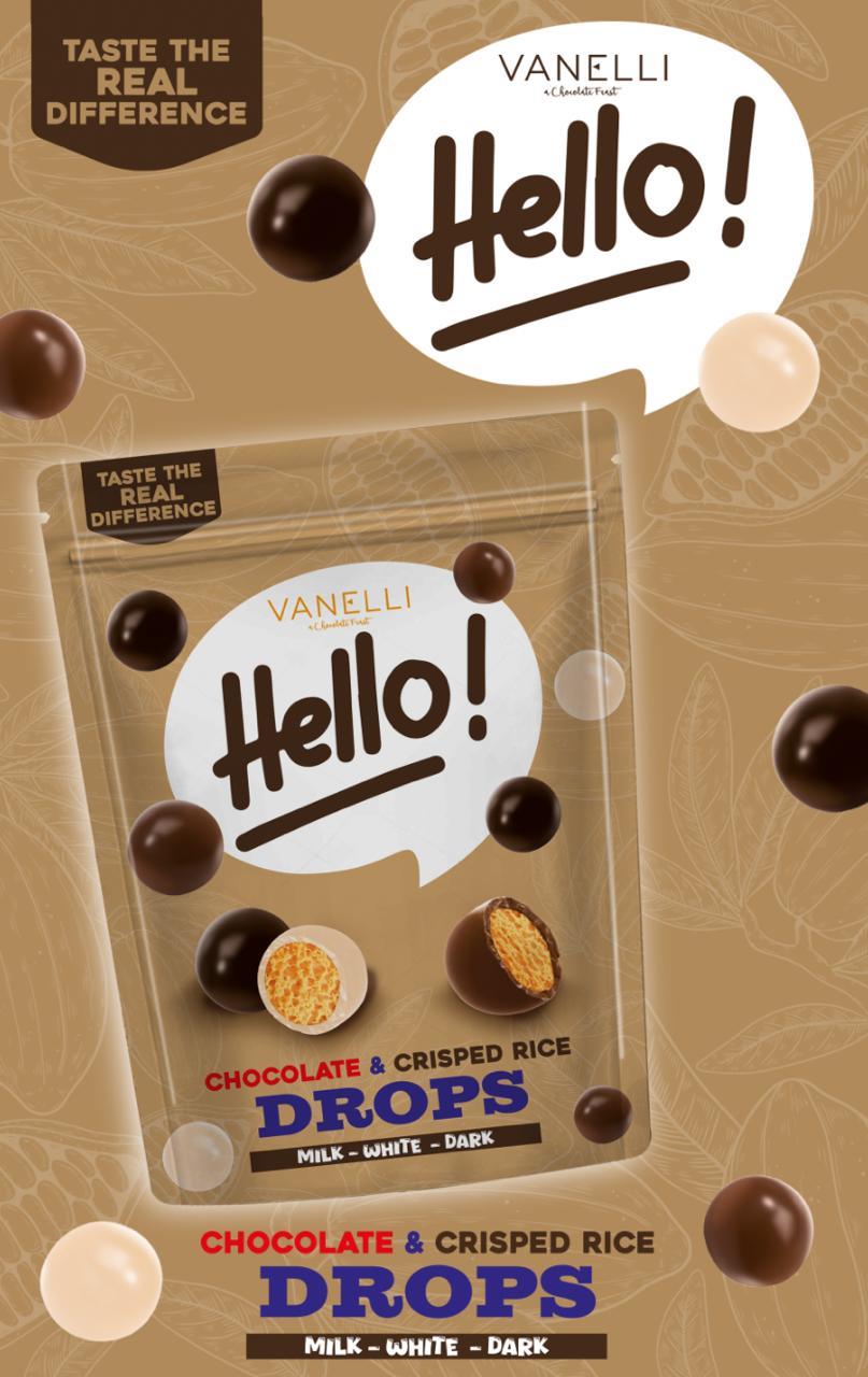 HELLO! Pirinç Patlaklı Mix Çikolatalı Draje 100 GR