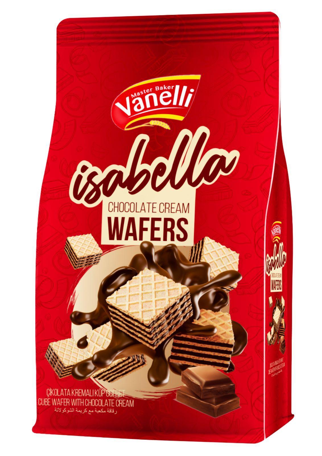 VANELLİ Isabella Çikolata Kremalı Gofret 150 GR