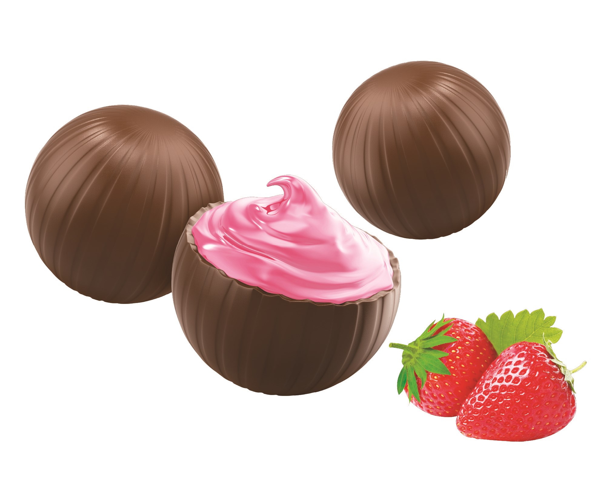 VANELLİ Selection Çilek Kremalı Top Dökme 1 KG