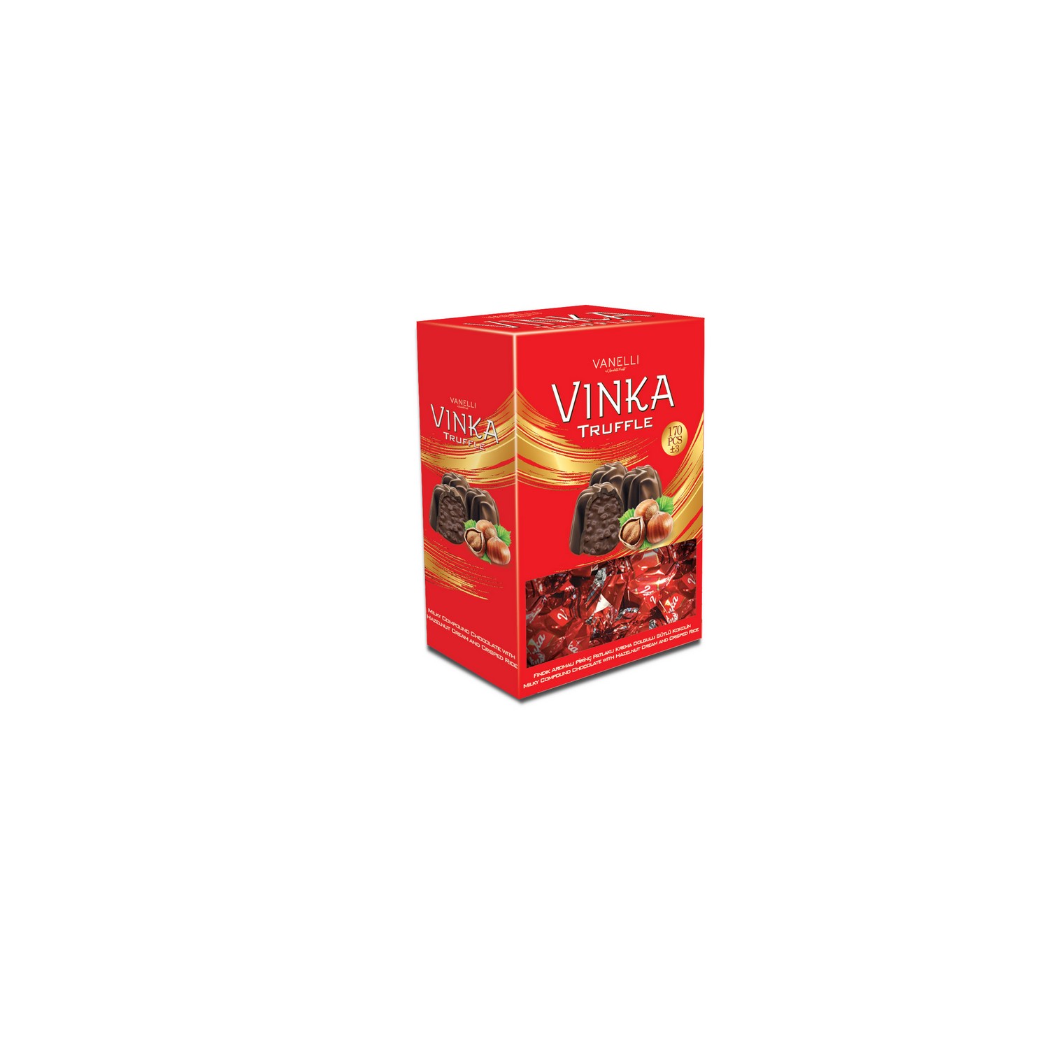 VANELLI VINKA Fındık Aromalı Sütlü Dökme 2000gr