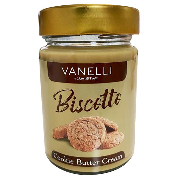 BISCOTTI Karamel ve Tarçınlı Bisküvili Krema (Kavanoz Kutu) 