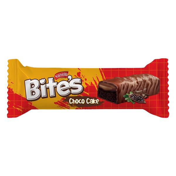 BITES Kakao Kaplamalı Krema Dolgulu Kakaolu Kek 20GR