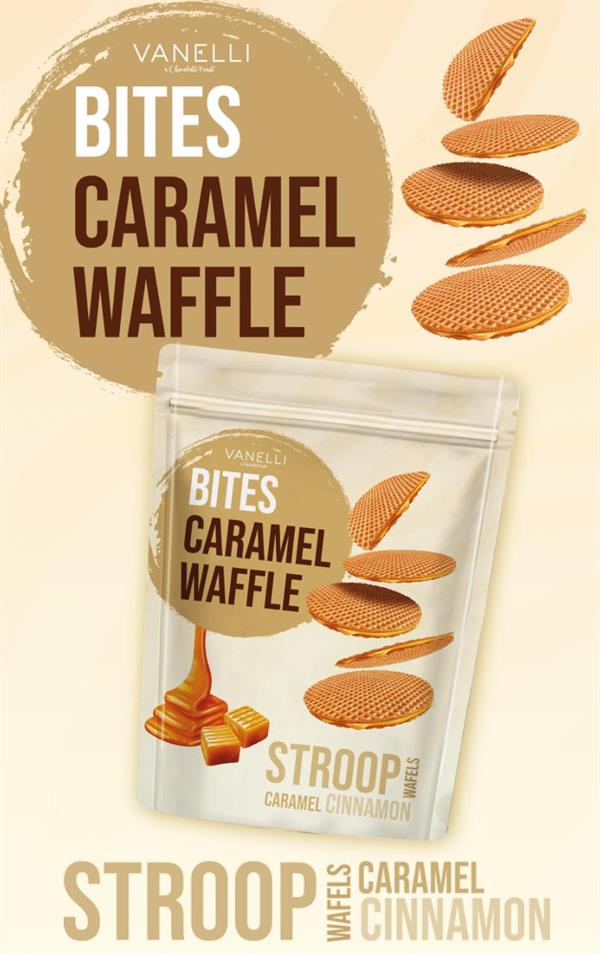 BITES KARAMEL WAFFLE 100 GR