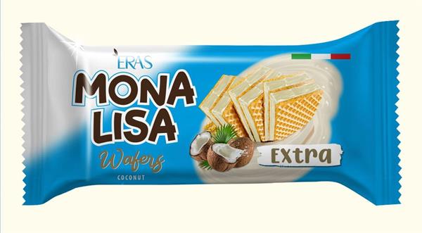 Eras Mona Lisa Hindistan Cevizli Gofret 45 g 24 Adet
