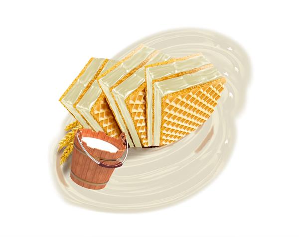 Eras Mona Lisa Sütlü Gofret 45 g 24 Adet