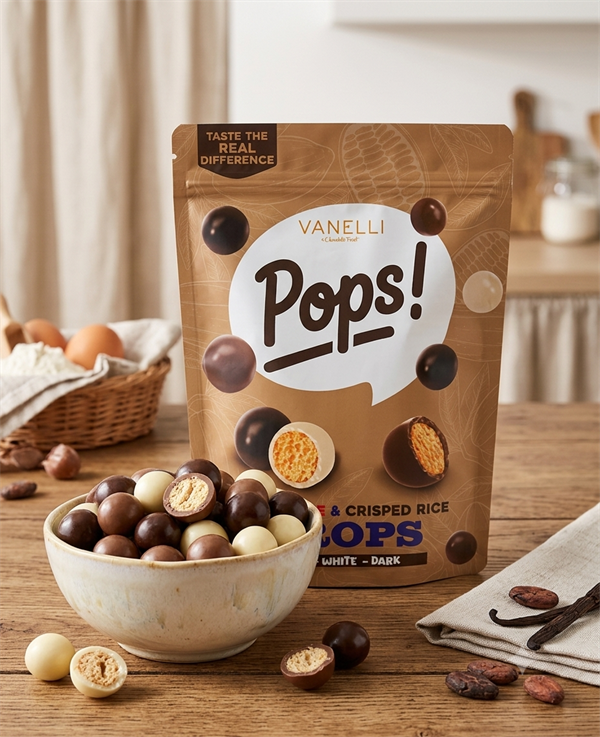 Pops! Pirinç Patlaklı Mix Çikolatalı Draje 100 GR