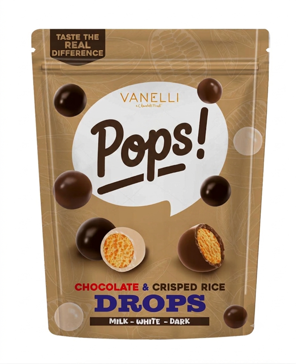 Pops! Pirinç Patlaklı Mix Çikolatalı Draje 100 GR