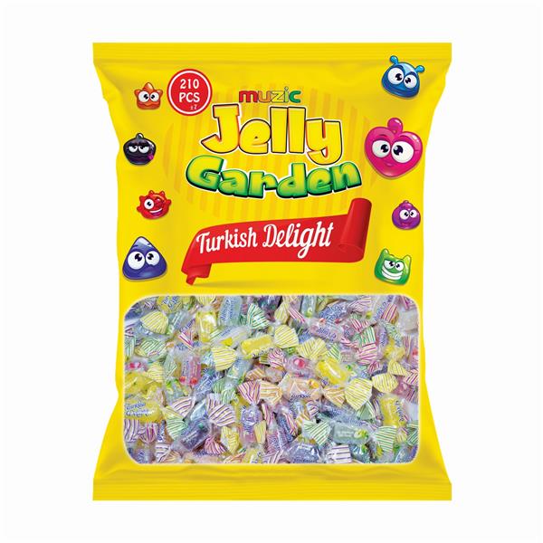 JELLY GARDEN Meyve Sulu Yumuşak Şekerleme -1 KG