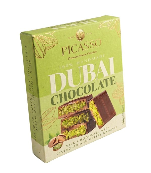 PİCASSO Antep Fıstıklı Dubai Çikolata 100 GR