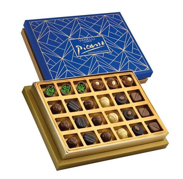 PICASSO Pralines Assorted Chocolate - Dark Blue