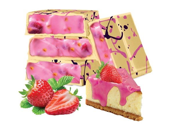 PİCASSO Premium Artisan Chocolate – Patlayan Şekerli & Çilekli Beyaz Çikolata 200 GR