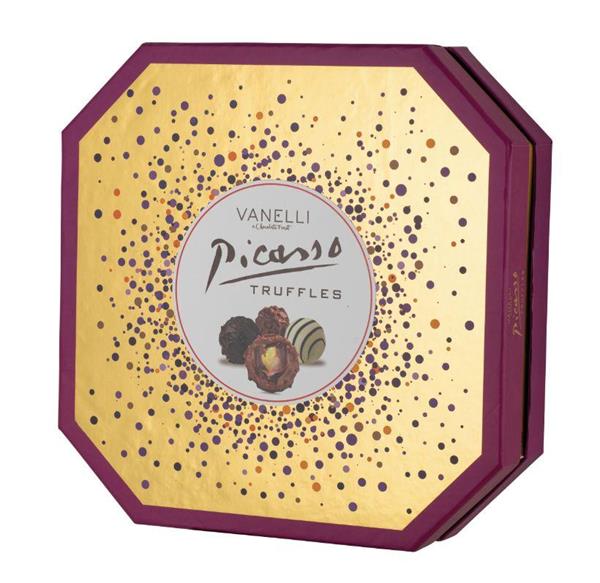 PICASSO TRUFFLE Assorted truffle chocolate - Purple Box