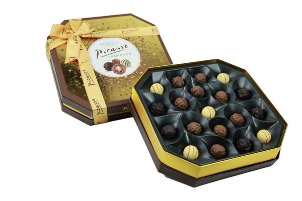 PICASSO TRUFFLE Assorted truffle chocolate - Brown Box