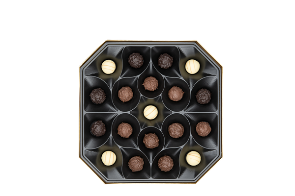 PICASSO TRUFFLE Assorted truffle chocolate - Purple Box
