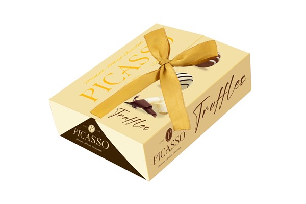 TRUFFELS white truffe with almond and coconut - Kapaklı Kutu