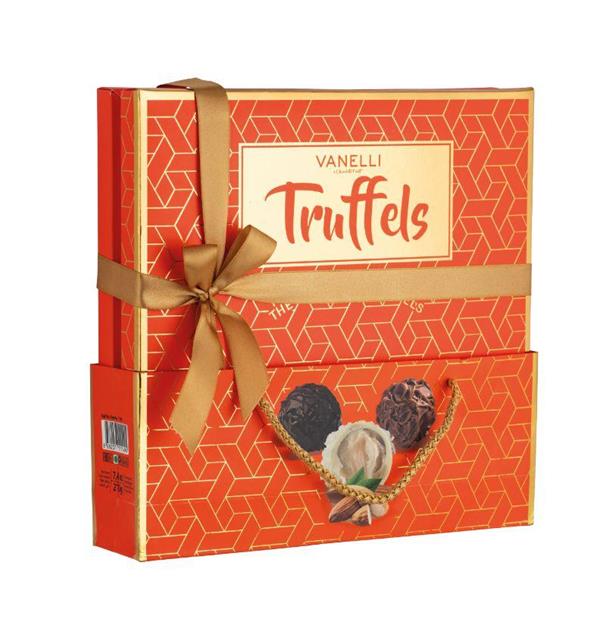 TRUFFELS Assorted Truffe Chocolate - Orange Box