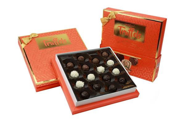 TRUFFELS Assorted Truffe Chocolate - Orange Box