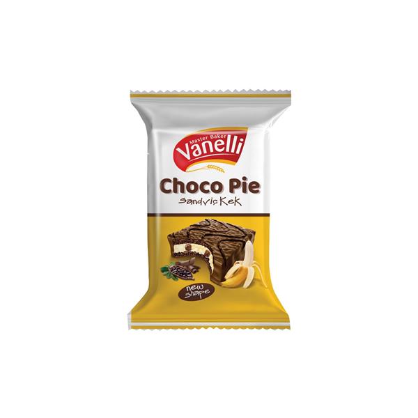 VANELLİ CHOCO-PIE Muz Aromalı Kek 20 GR (1 KUTU)